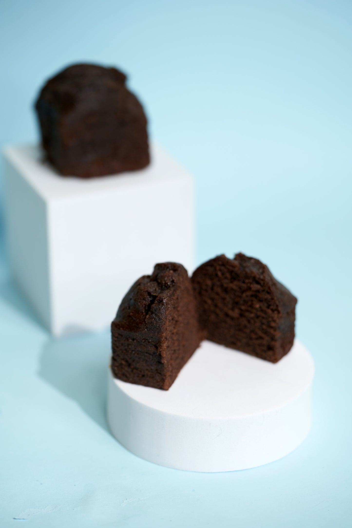 Chocolate Tea Cake - no added sugar & gluten free - eggless