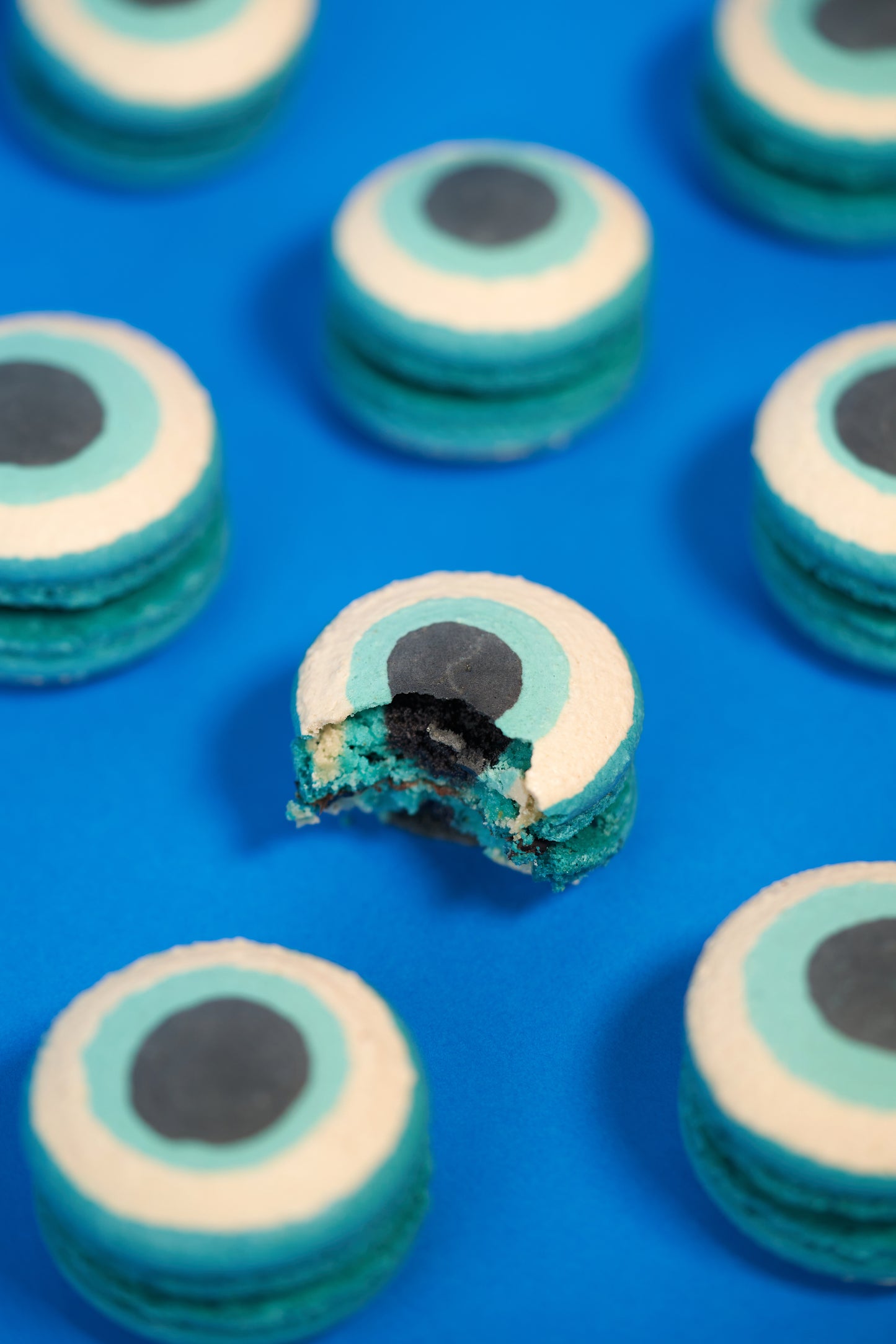 Evil Eye Macaron Box (Box of 6)
