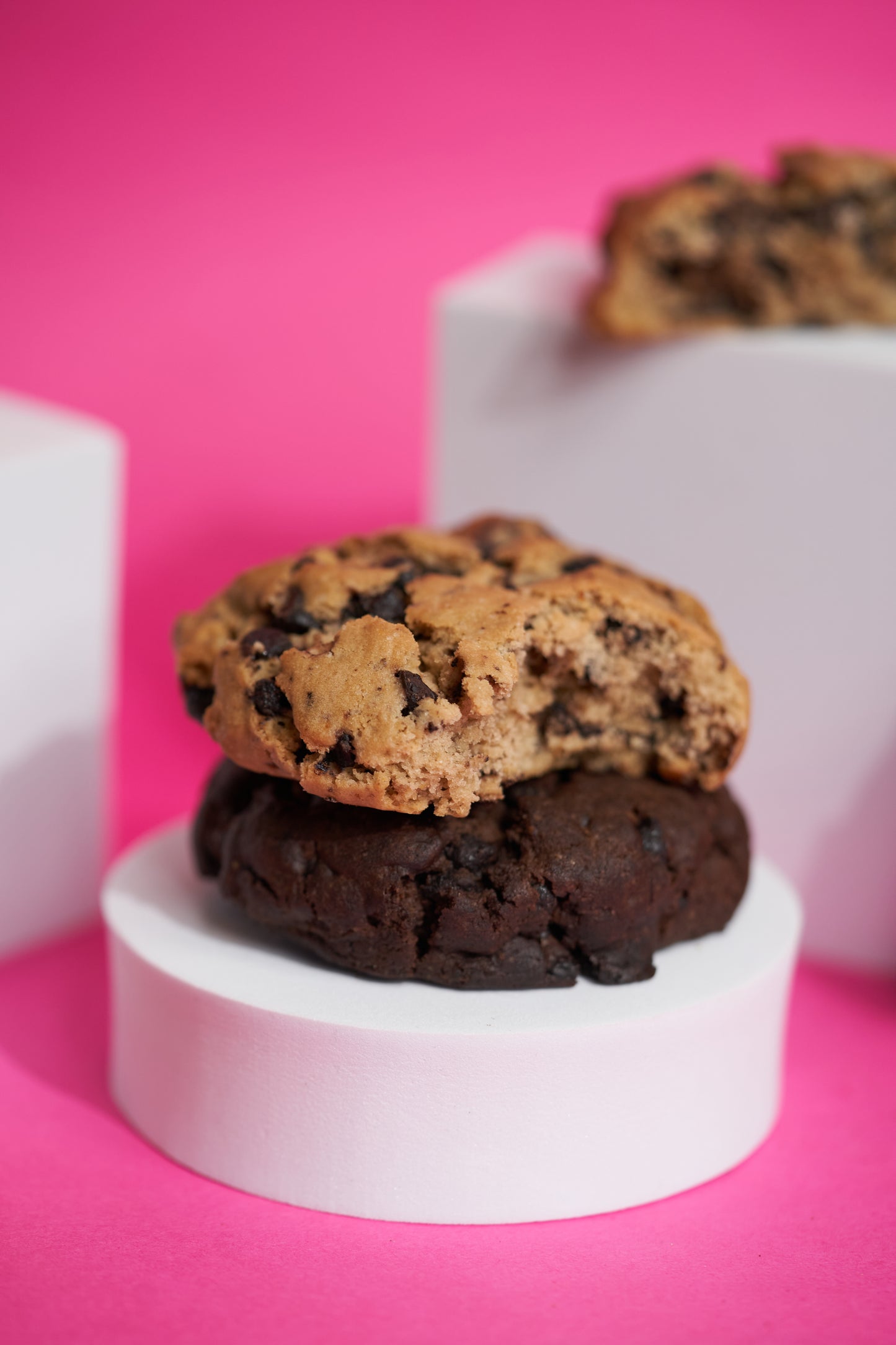 Double Chocolate Cookie - eggless