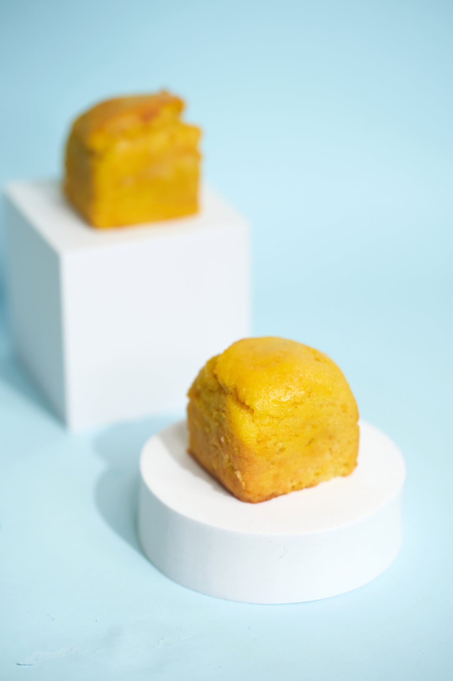 Lemon Tea Cake - no added sugar & gluten free - eggless