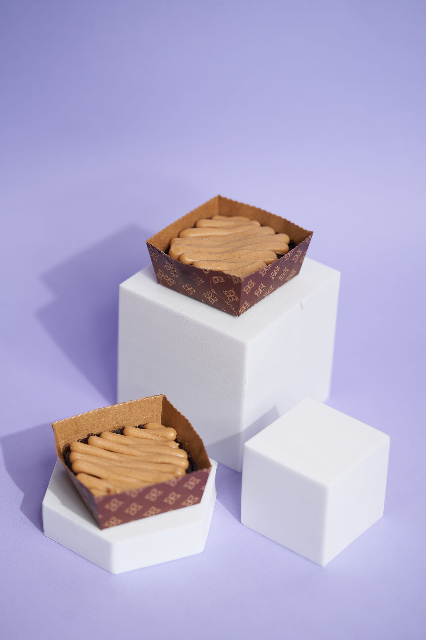 Peanut Butter Brownie - eggless