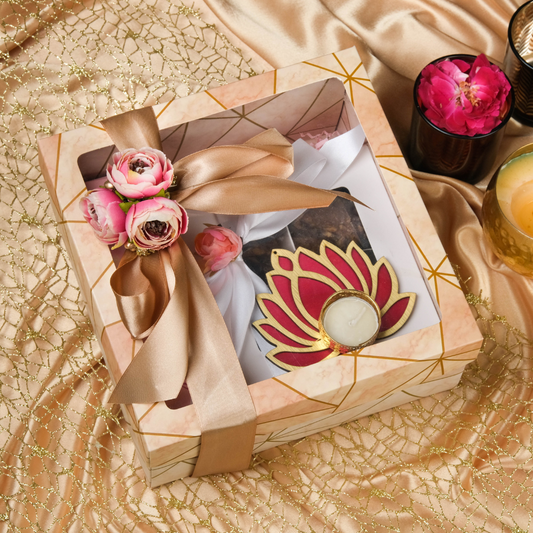 Brownie & Macaron Indulgence Box