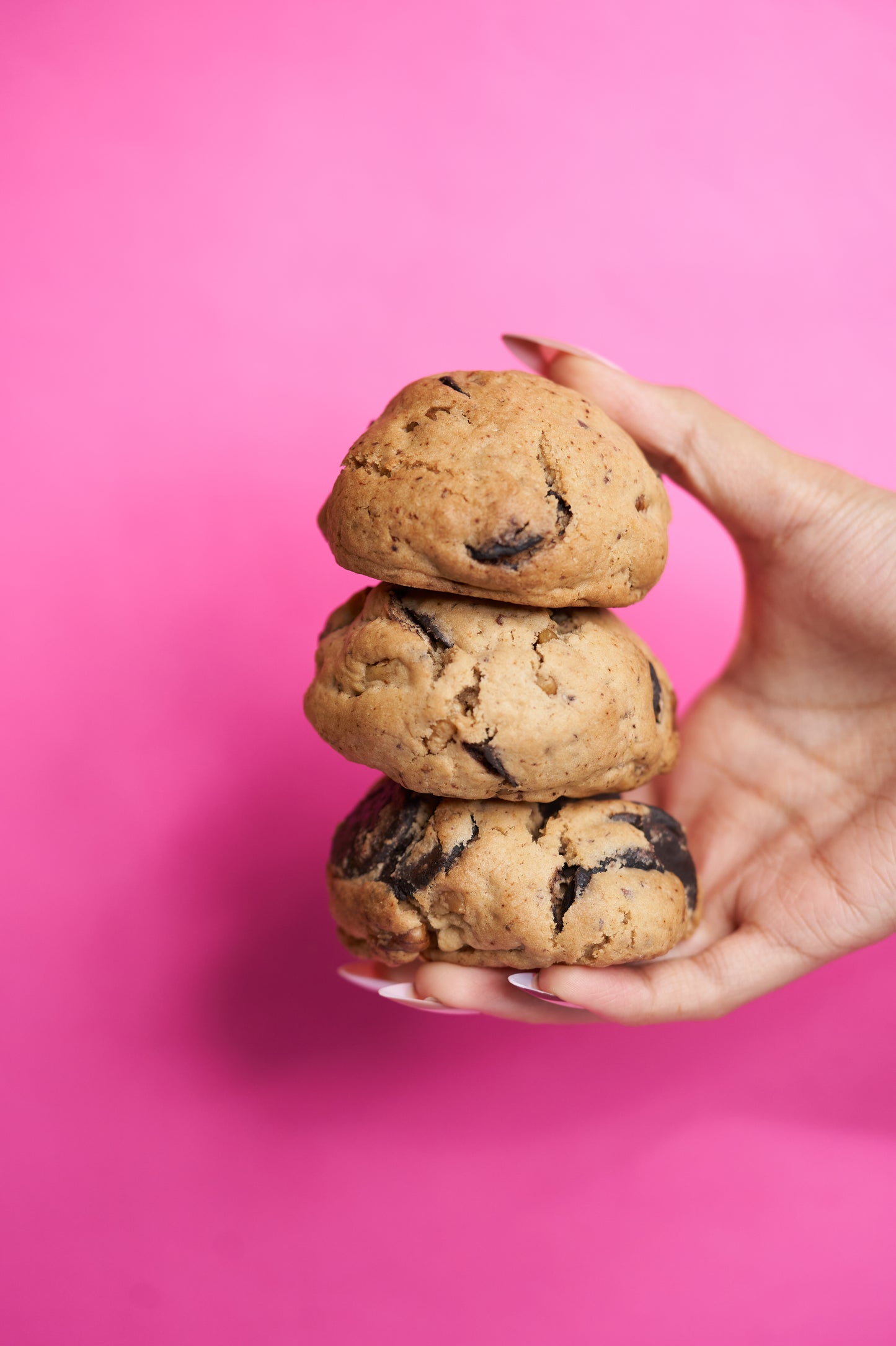 Chocolate Chip Walnut Cookie - eggless
