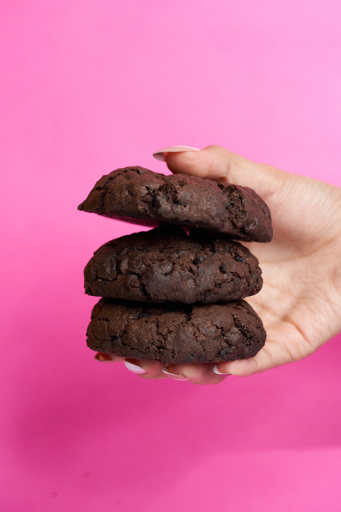 Double Chocolate Cookie - eggless